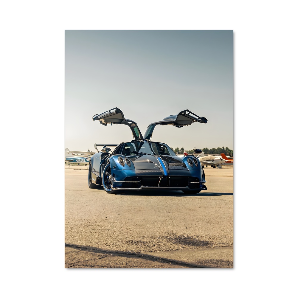 Poster Huayra BC : Évasion Céleste – affiche Pagani
